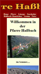 Mobile Screenshot of pfarre-hassbach.org